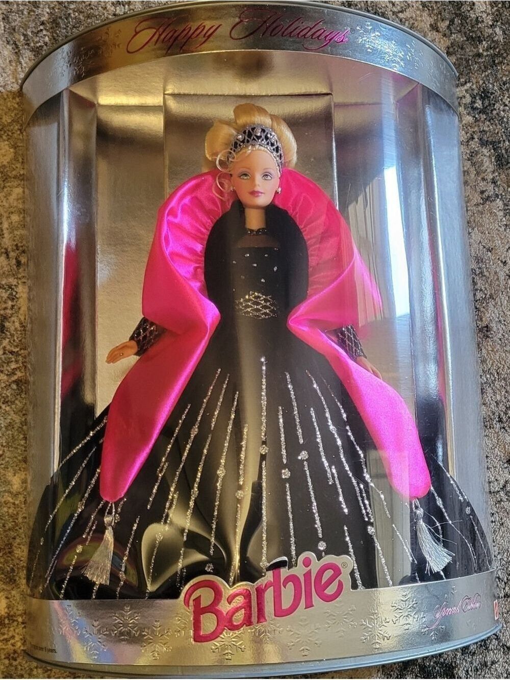 NIB 1998 Happy Holidays Barbie Special Edition #20200 Vintage Mattel NRFB